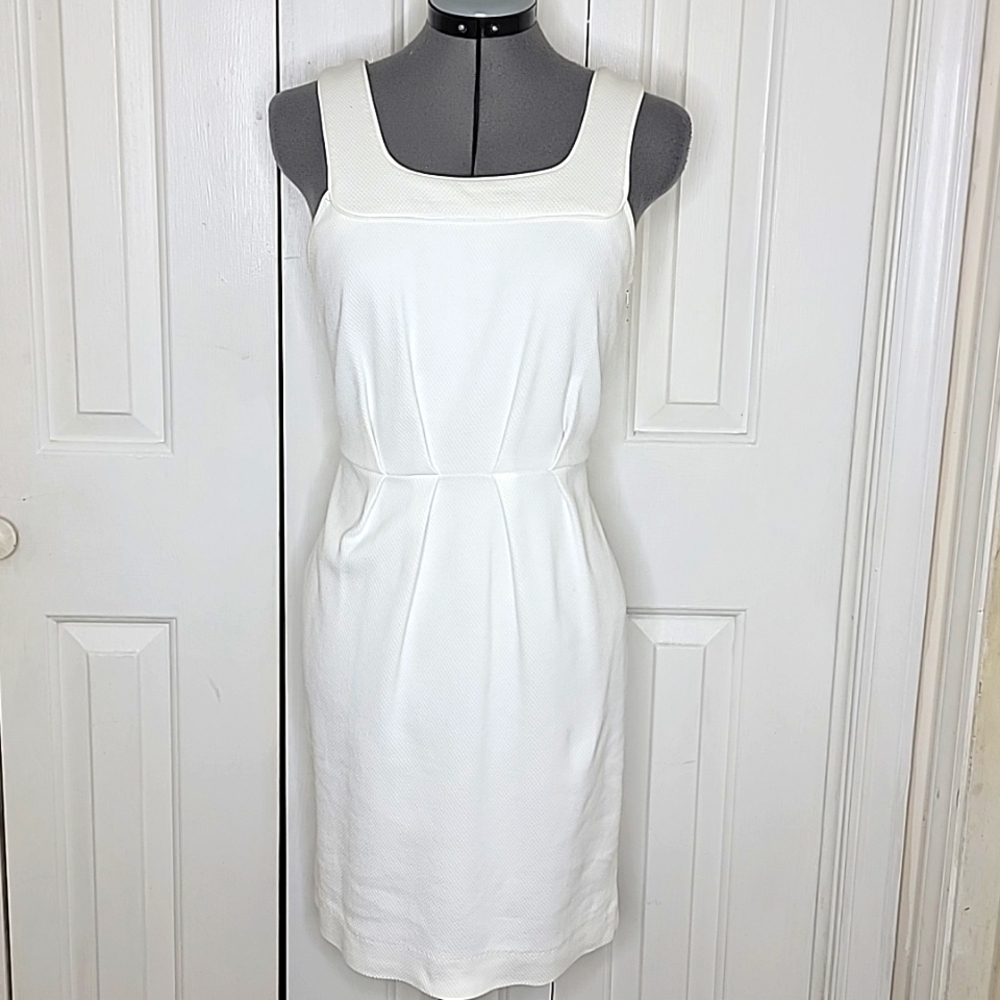 Banana Republic White Sleeveless Dress Size SP